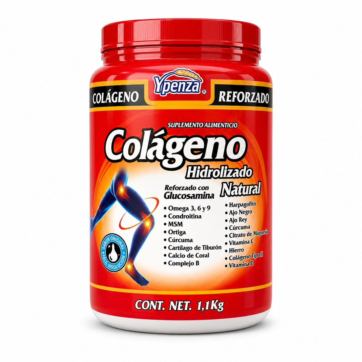 Colageno Reforzado 1.1kg Ypenza