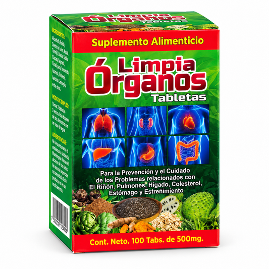 Limpia Órganos tabletas