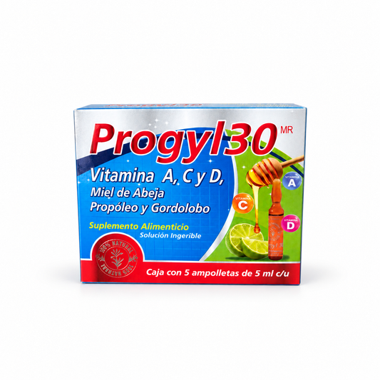 Progyl 30 | 5 ampolletas | Keep Natural