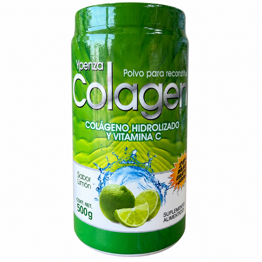 🍋 Colágeno Hidrolizado 500 g Sabor Limón – Ypenza