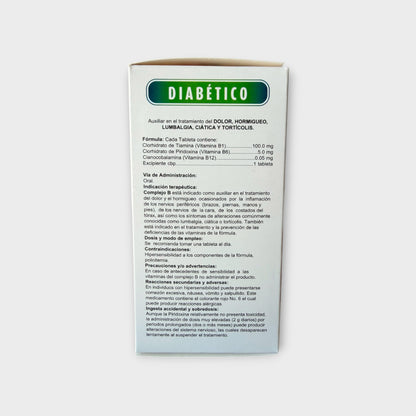 💊 Complejo B Diabético – Avivia (30 tabletas)