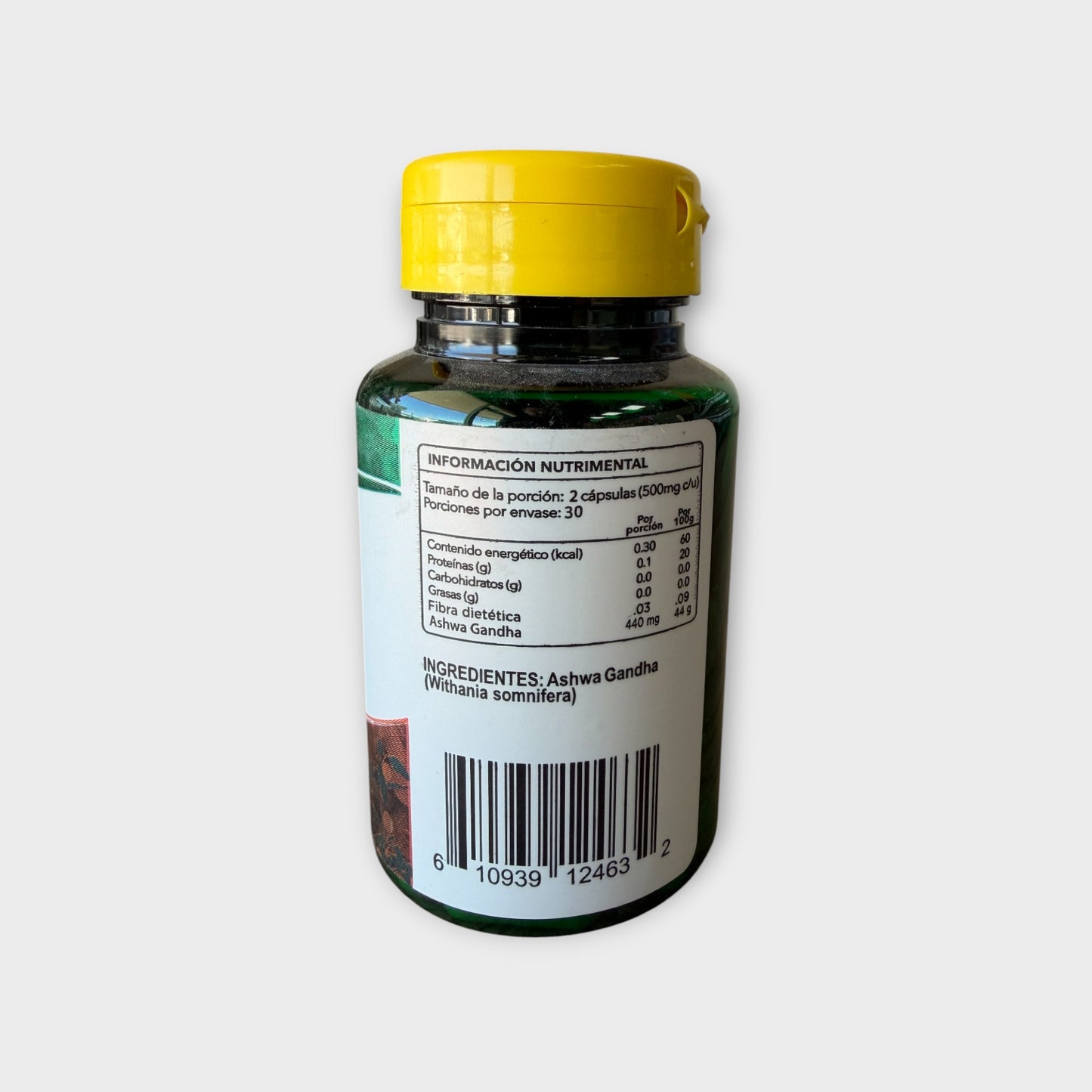 🌿 Ashwagandha – Ener Green (60 cápsulas)