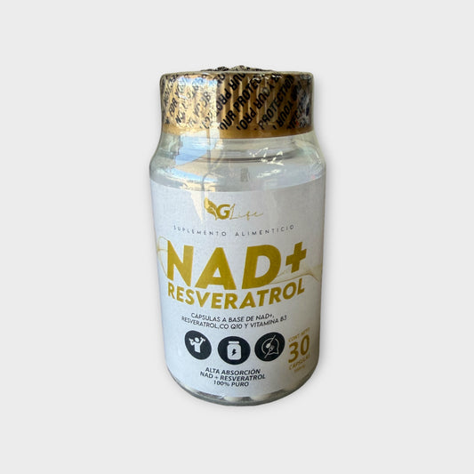⚡ NAD+ Resveratrol – Glupe (30 cápsulas)