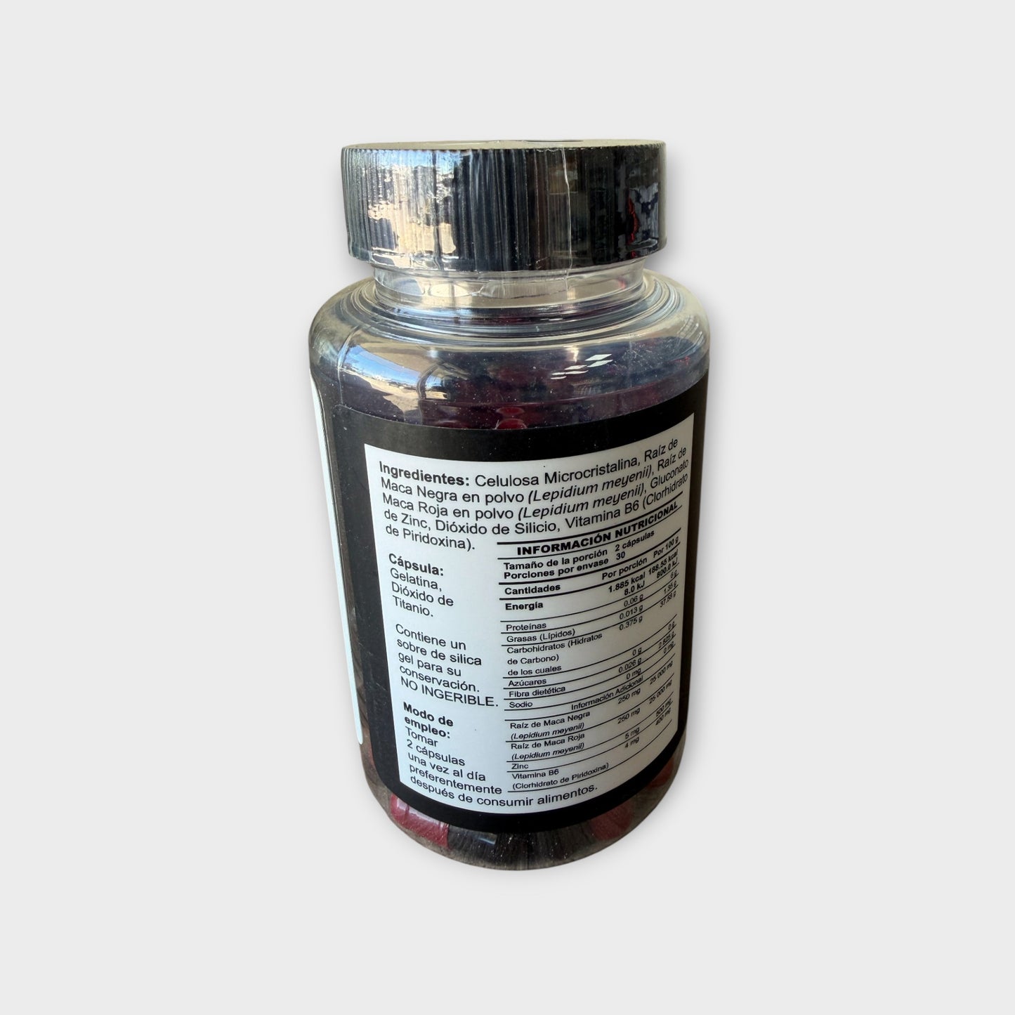 ❤️ Maca Negra y Roja – Altus Natura (60 cápsulas)