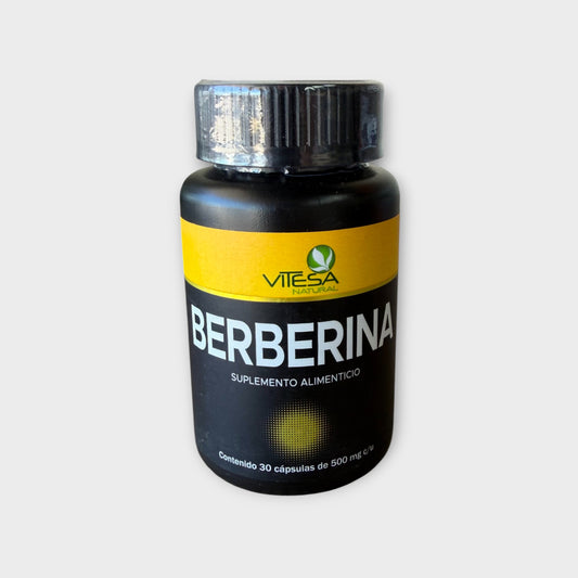 💛 Berberina 500 mg – Vitesa (60 cápsulas)