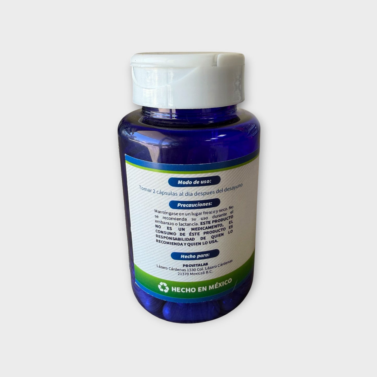 🌿 Sábila + Nopal – Provitalab (60 cápsulas)