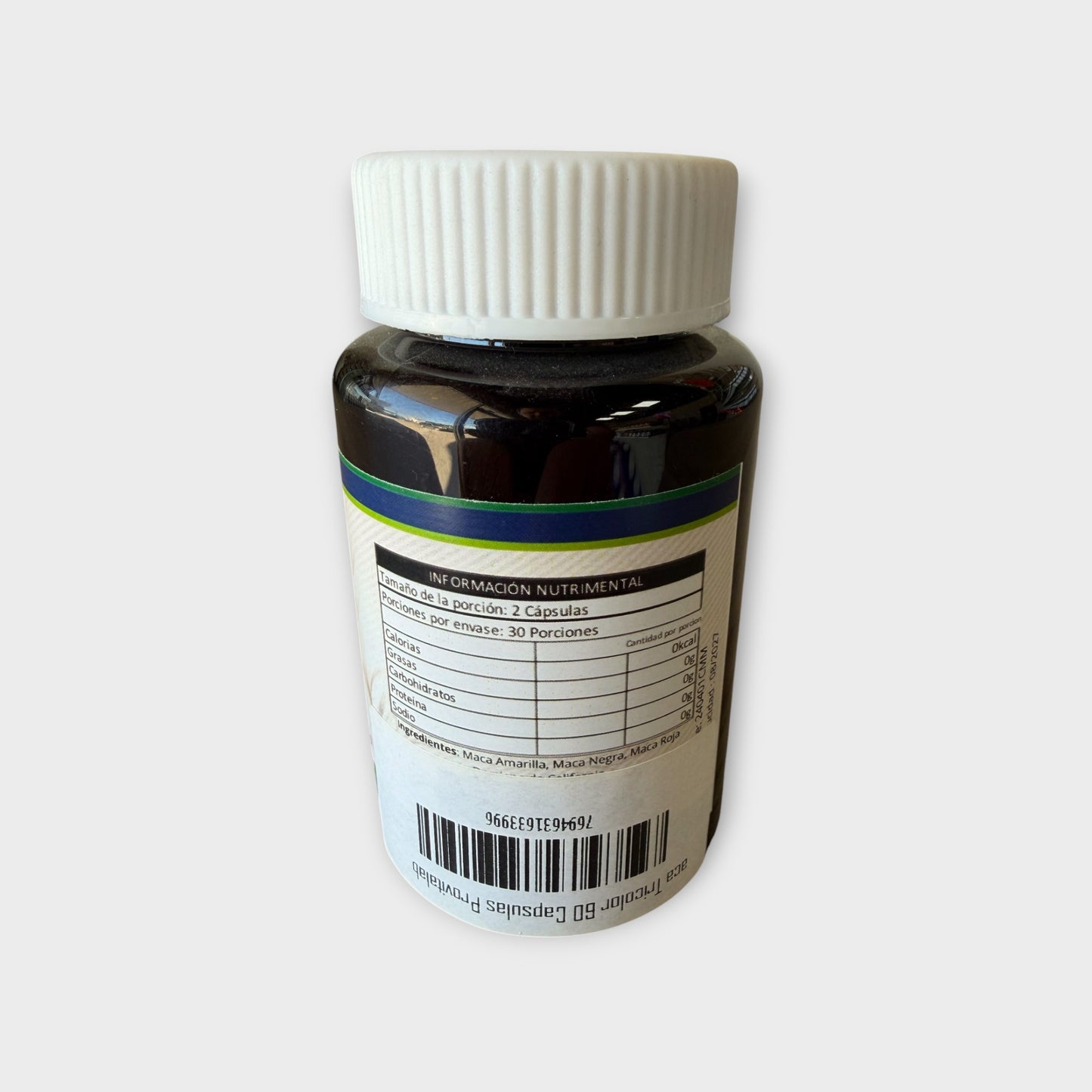 💪 Maca Tricolor Reforzada con Damiana de California – Provitalab (60 cápsulas)