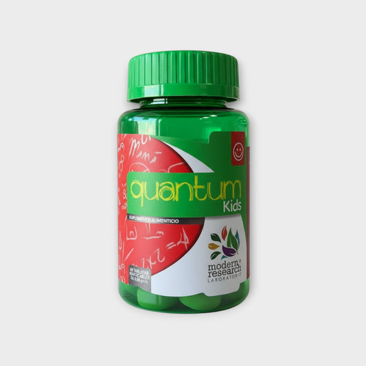 🧸 Quantum Kids – Vitaminas para Niños Sabor Mandarina (60 Tabletas)