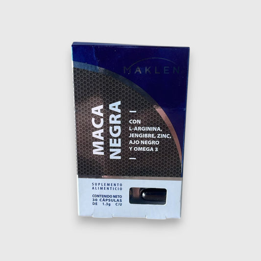 Maca Negra 30 Capsulas MAKLEN