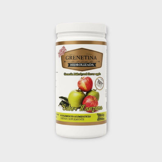 🍓 Grenetina Hidrolizada Sabor Manzana – Dragon King (500 g)