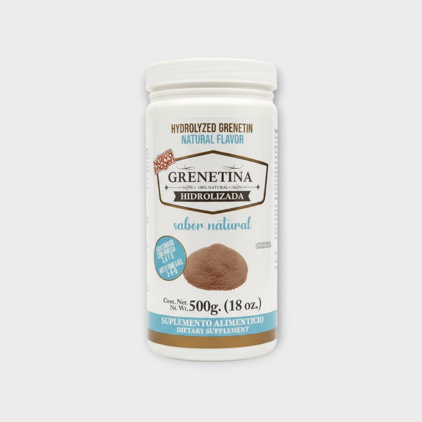 🍓 Grenetina Hidrolizada sabor Natural – Dragon King (500 g)