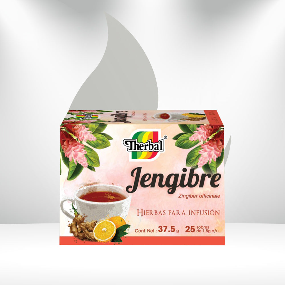 Té de Jengibre 25 sobres Therbal